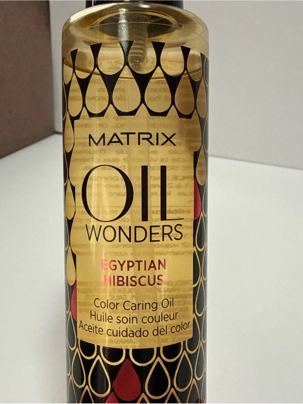 Matix Oil Wonders Egyptian Hibiscus Color Caring Oil - Gold discontinued